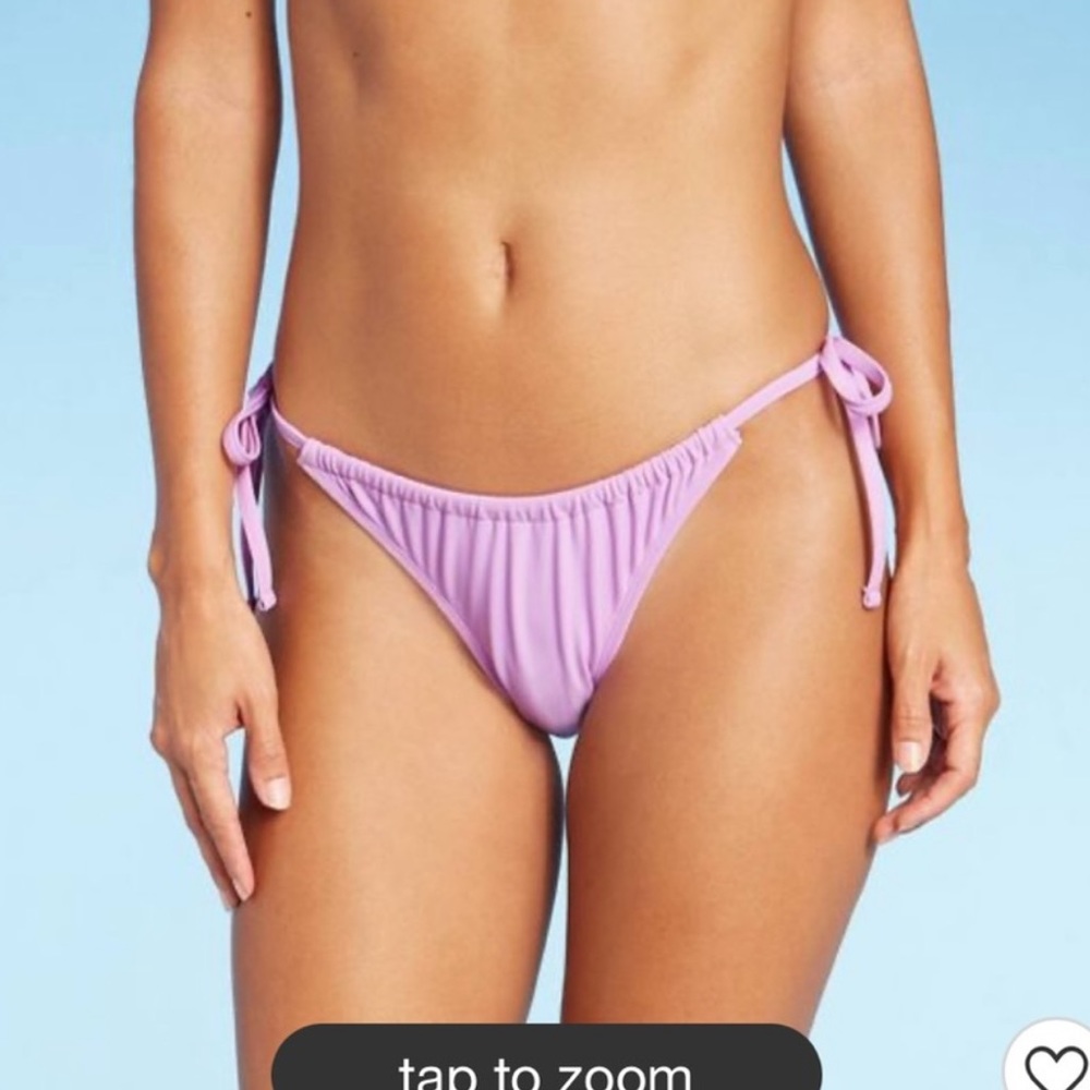 Xhilaration lilac bikini bottoms adjustable target